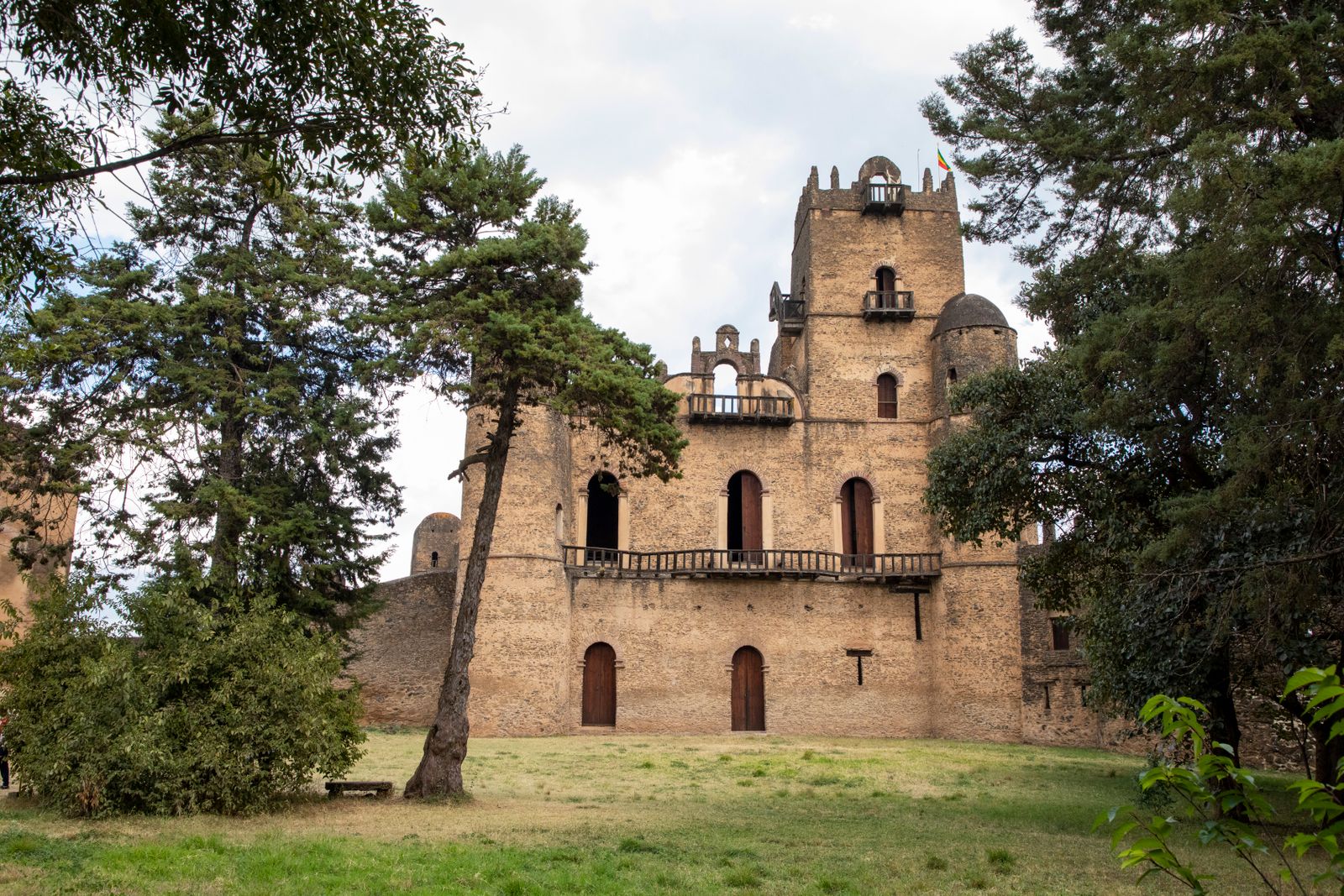 Gondar Castle Snow Globe